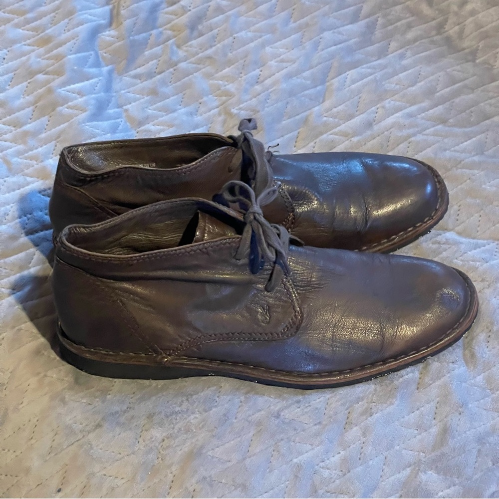 John Varvatos USA chukka boots mens‎ size 13 EUC brown